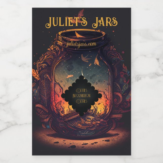 Crie A Sua Lanterna De Queda (Rótulo Único)