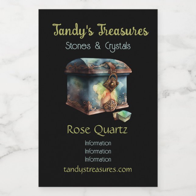 Crie a sua melhor qualidade de água do tesouro (Rótulo Único)