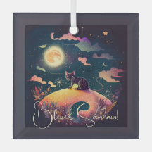 Crie a sua paisagem mística de gatos pretos