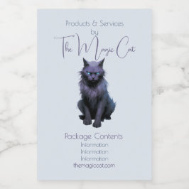 Crie a sua própria etiqueta de apóstolo de Gato Pr