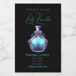 Crie a sua própria etiqueta de apóstolo de poção m