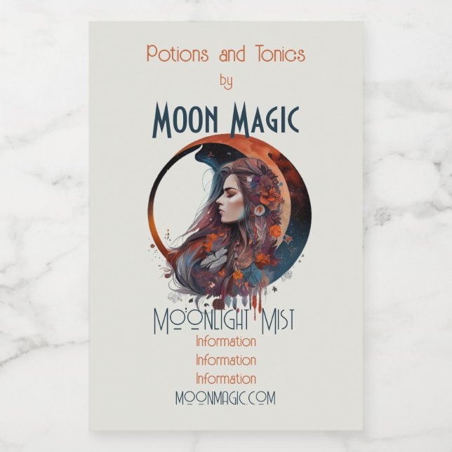 Crie a sua própria lua de outono (Rótulo Único)