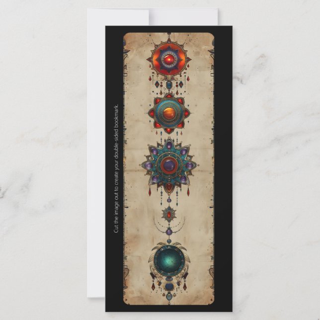 Crie a sua própria placa de favorito mágico Mandal (Frente)