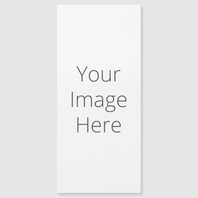 Crie a sua própria placa magnética fina personaliz (Frente)