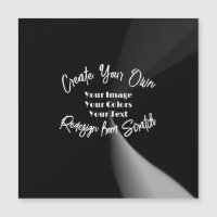 Crie a sua própria placa magnética personalizada p