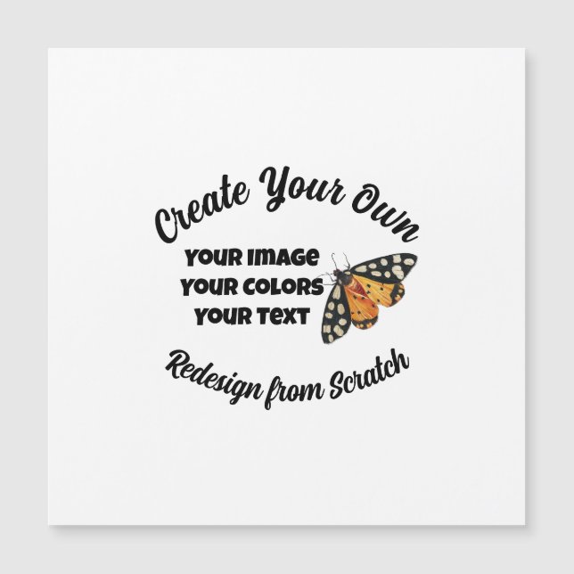 Crie a sua própria placa personalizada (Frente)