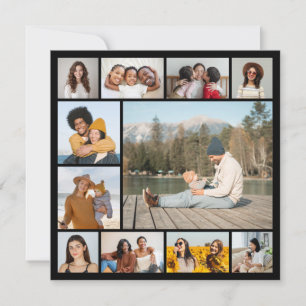 Crie A Sua Própria Placa Plana De Colagem De Fotos