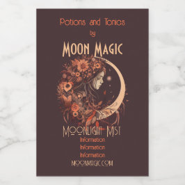 Crie a sua própria Serena Boho Crescent Moon Flora