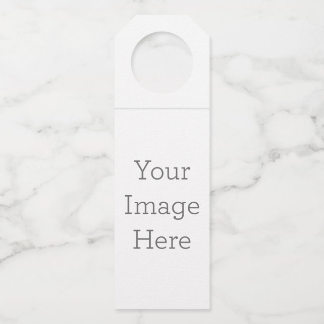 Etiquetas para garrafa, Fosco (Frente)