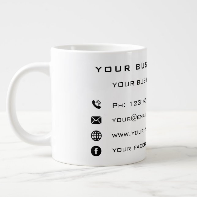 Crie Canecas de Café Personalizadas para a Sua Emp (Esquerda)