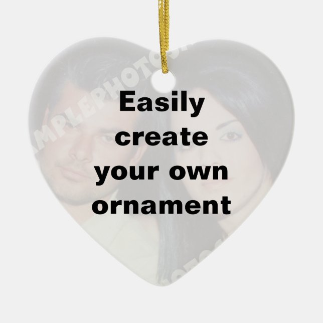 Crie facilmente seu ornamento Remova o texto grand (Frente)