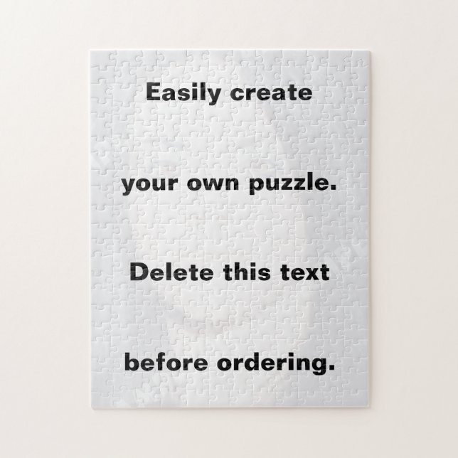 Crie facilmente seu próprio quebra-cabeça com sua  (Vertical)