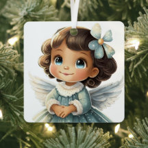 Crie o Anjo de Natal de 1rua do seu próprio bebê