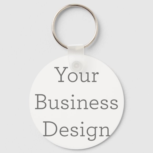 Chaveiro Círculo de Metal, 5,08cm (Frente)