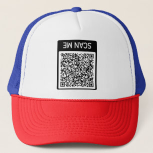 Crie o Exemplo de Boné com Código QR Divertido