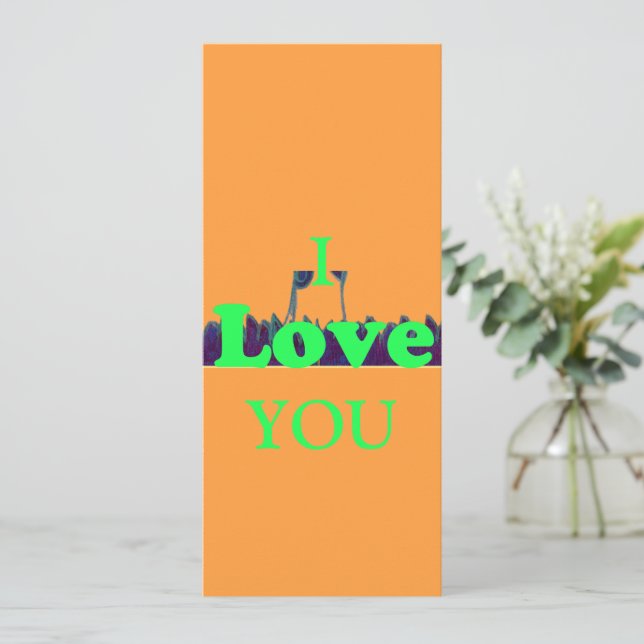 Crie o seu eu te amo (Em pé/Frente)