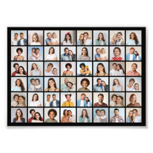 Crie o seu próprio 48 Foto Collage Foto Alargament