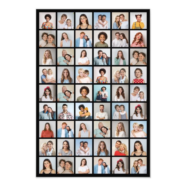 Crie o seu próprio 54 Foto Collage Foto Alargament (Frente)