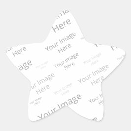 Crie o seu próprio adesivo brilhante com estrela p