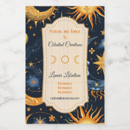 Crie o seu próprio Azul e Dourado Celestial à meia