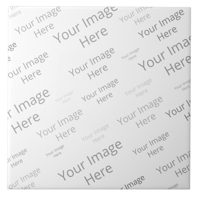 Crie o seu próprio Azulejo de fotos de grande port (Frente)