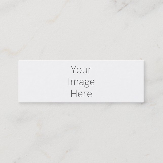 Crie o seu próprio Cartão de visita magro (Frente)