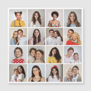 Crie O Seu Próprio Cartão Magnético De Colagem De