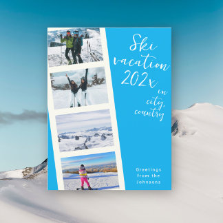 Crie o seu próprio cartão postal de fotografias de