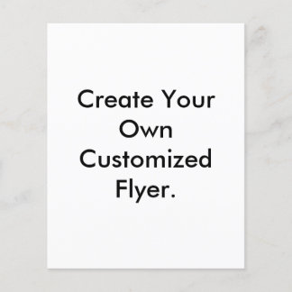 Crie O Seu Próprio Folheto Personalizado.