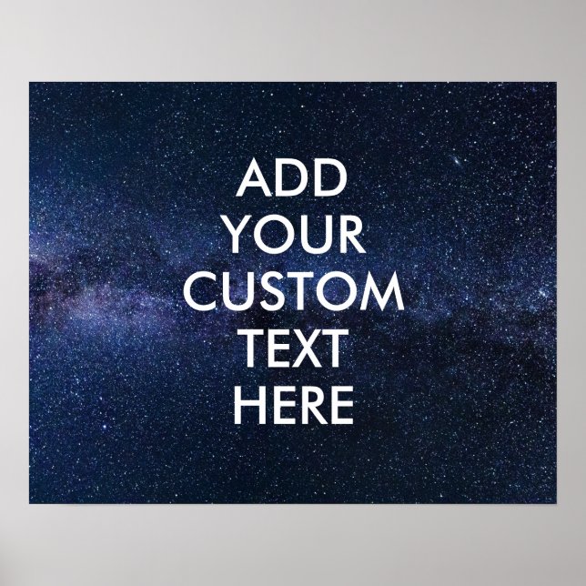 Crie o seu próprio Poster de aspas Inspiracionais  (Frente)