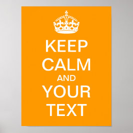 Crie O Seu Próprio Poster "Manter Calma E Carregar