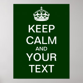 Crie O Seu Próprio Poster "Manter Calma E Carregar