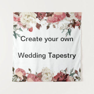 Crie o seu próprio - Tapeçaria de Casamento