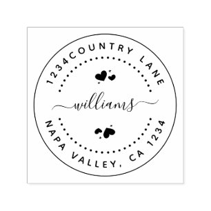 Crie Seu Carimbo De Autocoloração De Retorno Redon