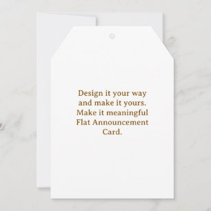Crie seu Cartão de Anúncio Personalizado 5" x 7"