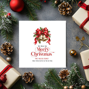 Crie Seu Cartão de Boas Festas de Natal Personaliz