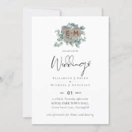 Crie Seu Casamento Eucalyptus Greenery