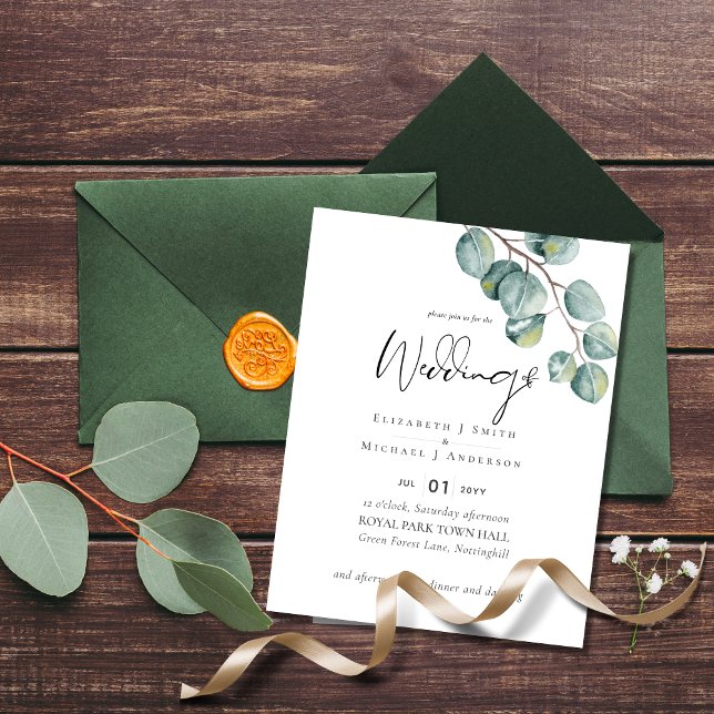 Crie Seu Casamento Personalizado Eucalyptus Greene (Criador carregado)
