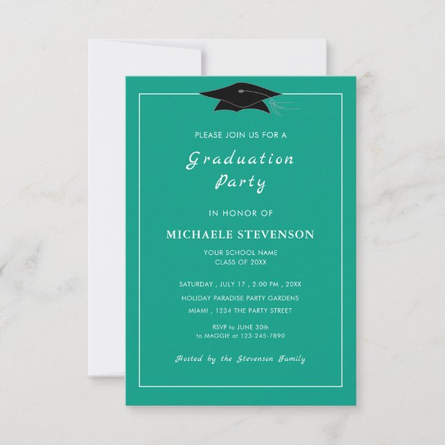 Crie Seu Convite de Formatura Personalizado (Frente)