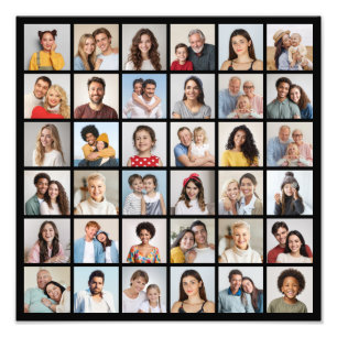 Crie seu próprio 36 Foto Collage Foto Alargamento