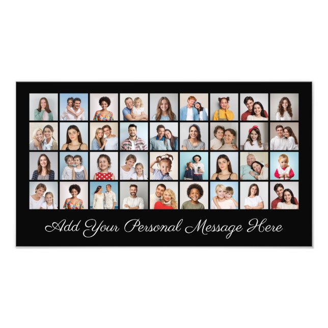 Crie seu próprio 36 Foto Collage Foto Alargamento (Frente)