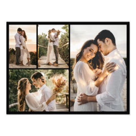 Crie seu próprio 4 Foto Collage Foto Alargamento