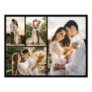 Crie seu próprio 4 Foto Collage Foto Alargamento