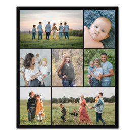 Crie seu próprio 7 Fotocolagem Colagem Foto Alarga