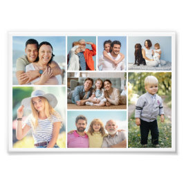 Crie seu próprio 8 Foto Collage Foto Alargamento