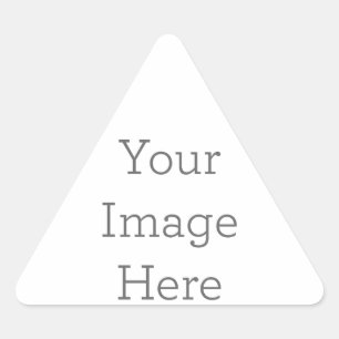 Crie seu próprio adesivo de triângulo