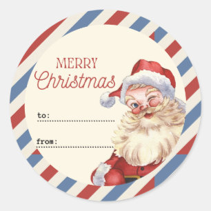 Crie seu próprio adesivo / etiqueta de Natal perso