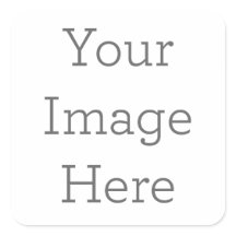 Crie seu próprio adesivo quadrado