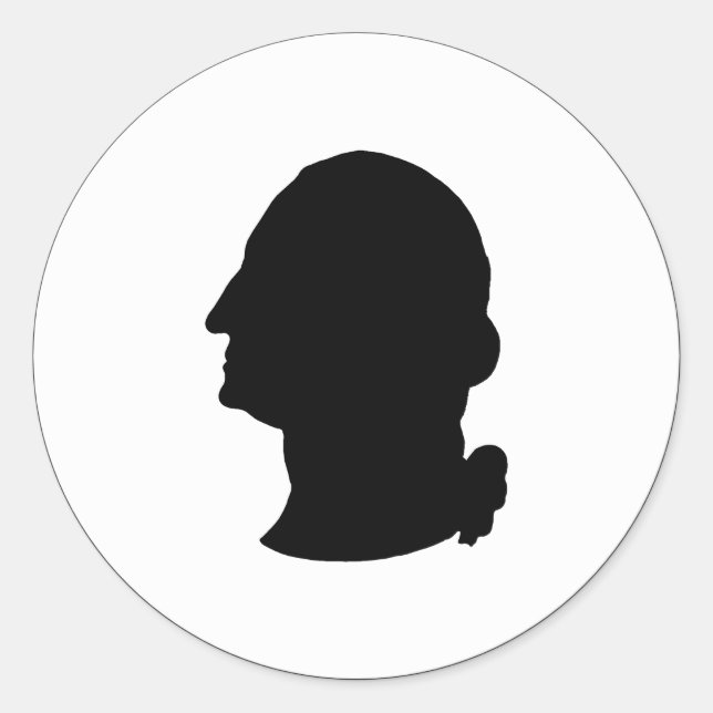 Crie seu próprio adesivo redondo (Frente)