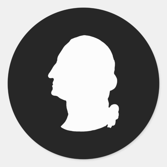 Crie seu próprio adesivo redondo (Frente)